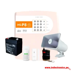 ALARMA RESIDENCIAL HS-P8 HAGROY