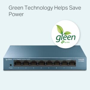 SWITCH TP-LINK 8-PTOS 10/100/1000Mbps
