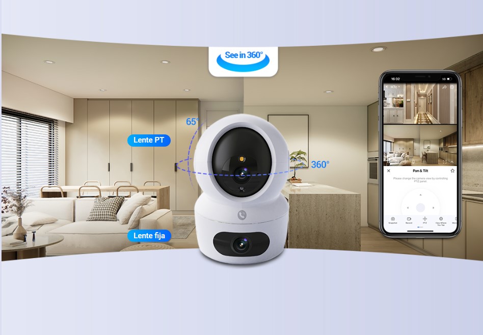 CAMARA DOBLE LENTE H7C 4MP EZVIZ - Imagen 2